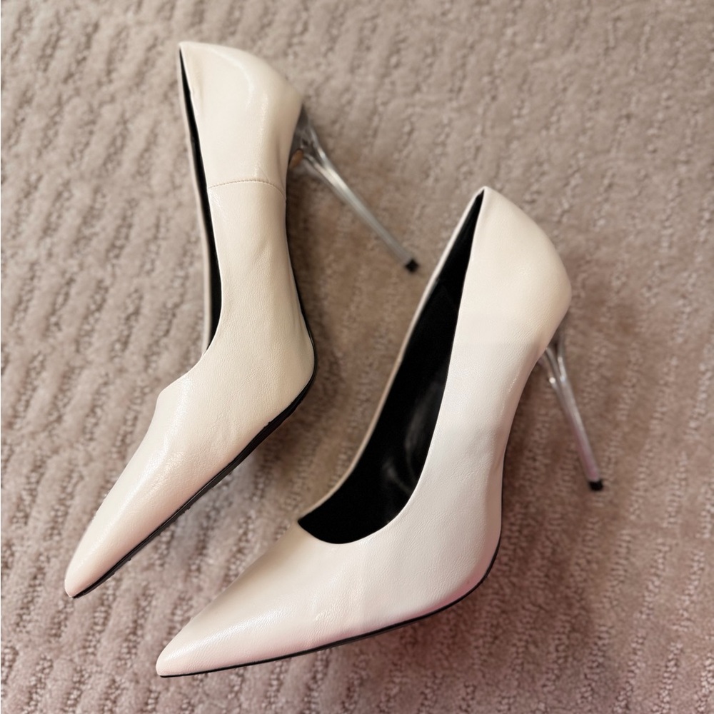 ZARA Elegant Cream High Heels